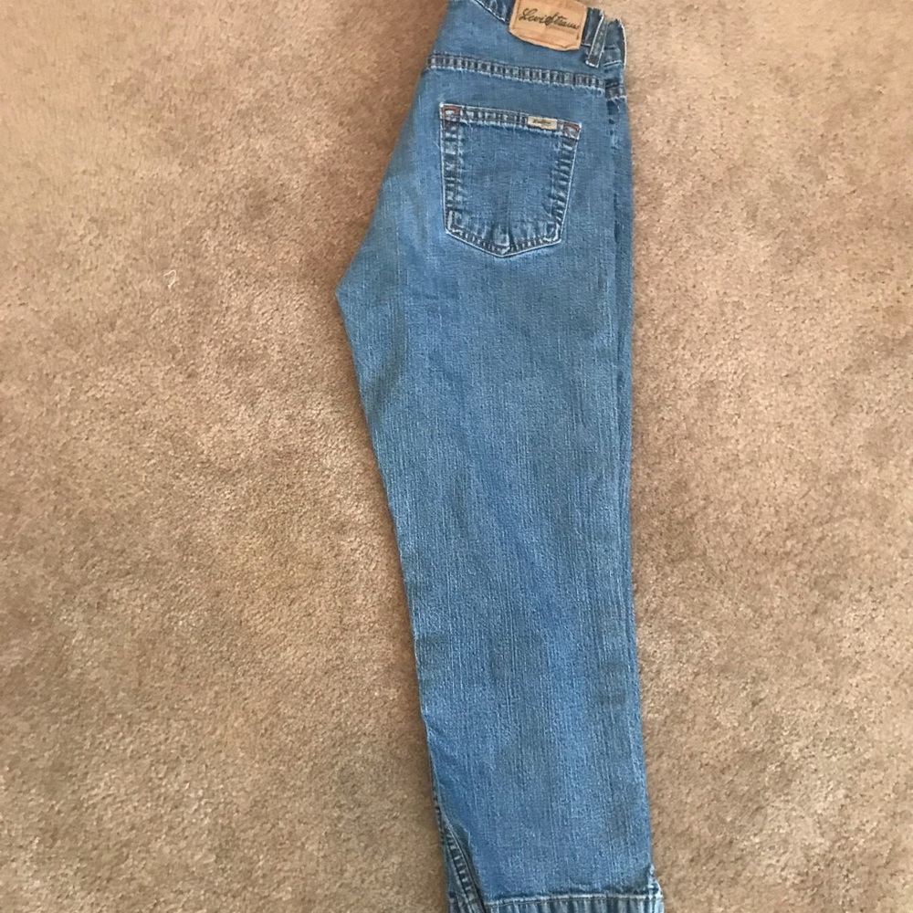Levi Strauss, Signature Stretch Crop  Jeans Size 6 - Picture 5 of 6
